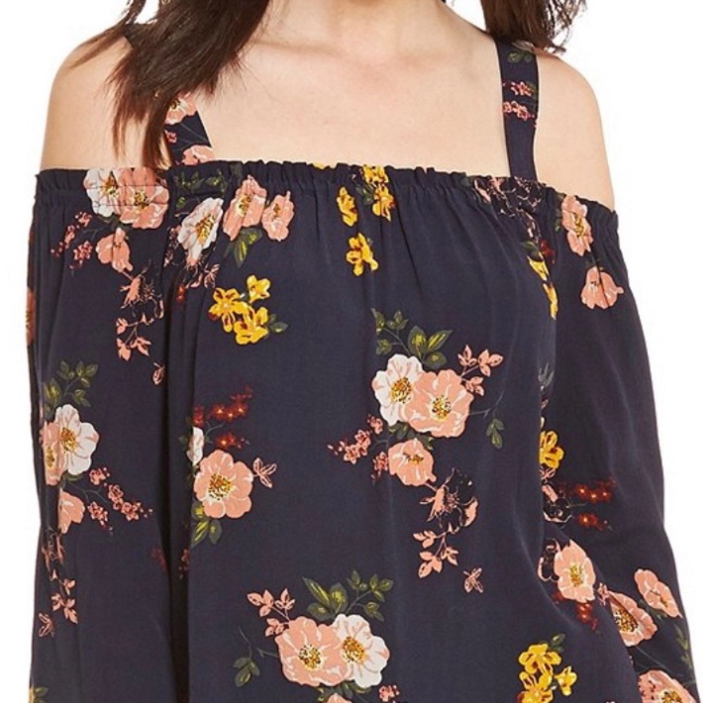 Sanctuary Cassie off the shoulder blouse Small